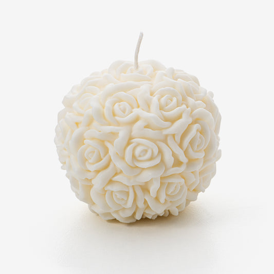 Rose Ball Candle